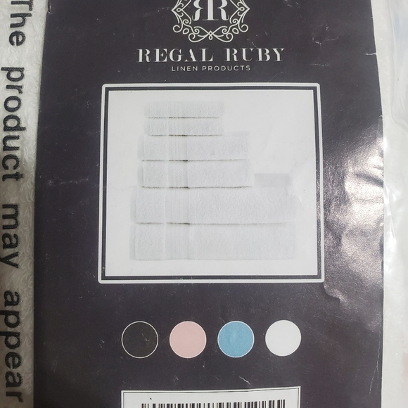 6 Piece Towel Set, 2 Bath Towels 2 Hand Towels 2 Washcloths, Soft and Ab… - Picture 5 of 6